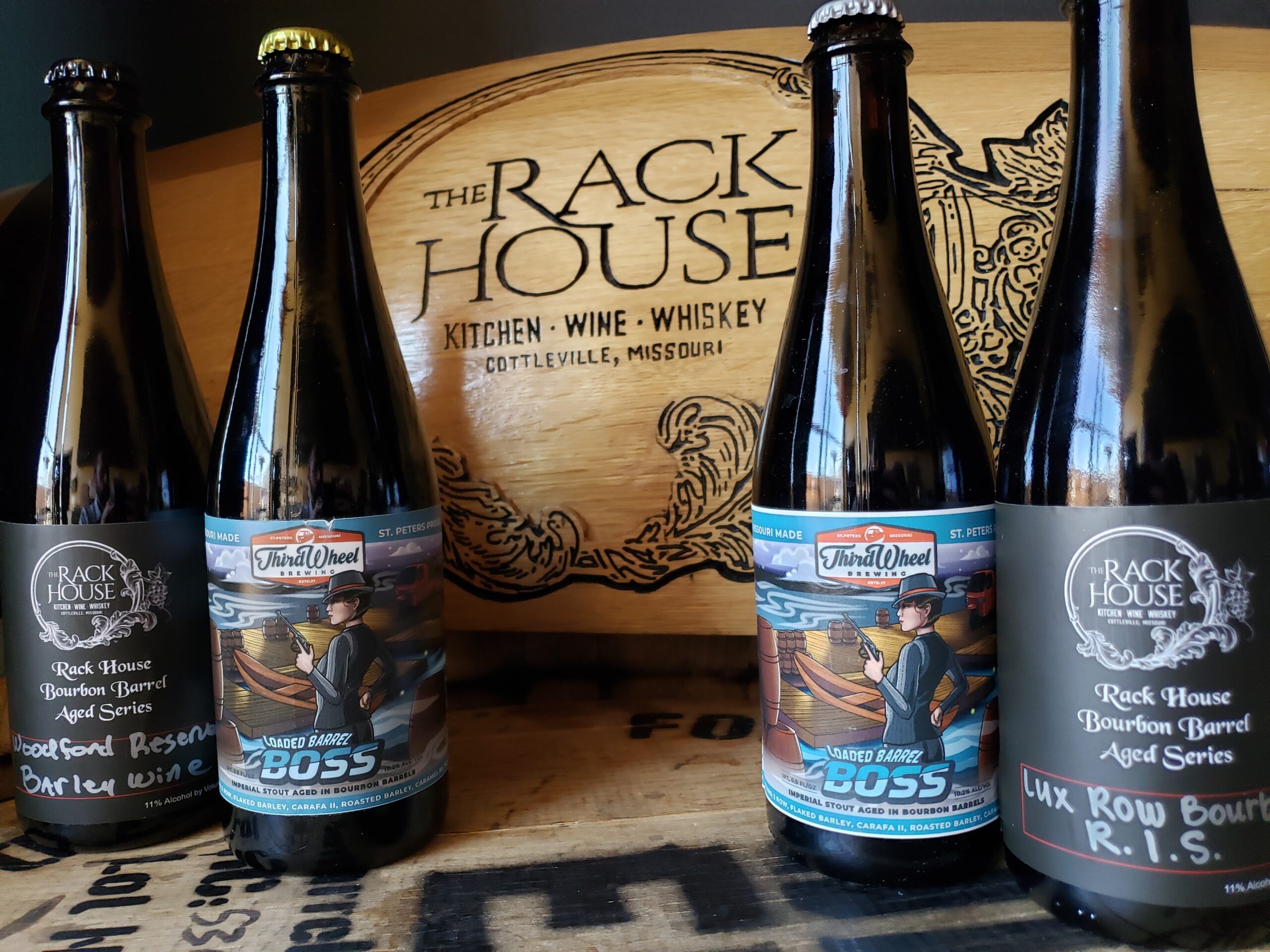 Beer Dinner: Featuring barrel-aged beers from Rack House single barrel picks